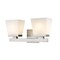 Z-Lite Astor 2 Light Vanity, Brushed Nickel & Etched Opal 1937-2V-BN - alternate 1